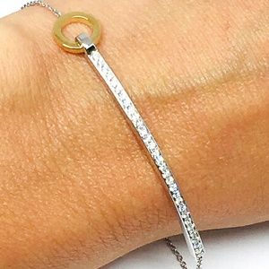 Daniel Waknine 18k Gold Diamond Bracelet